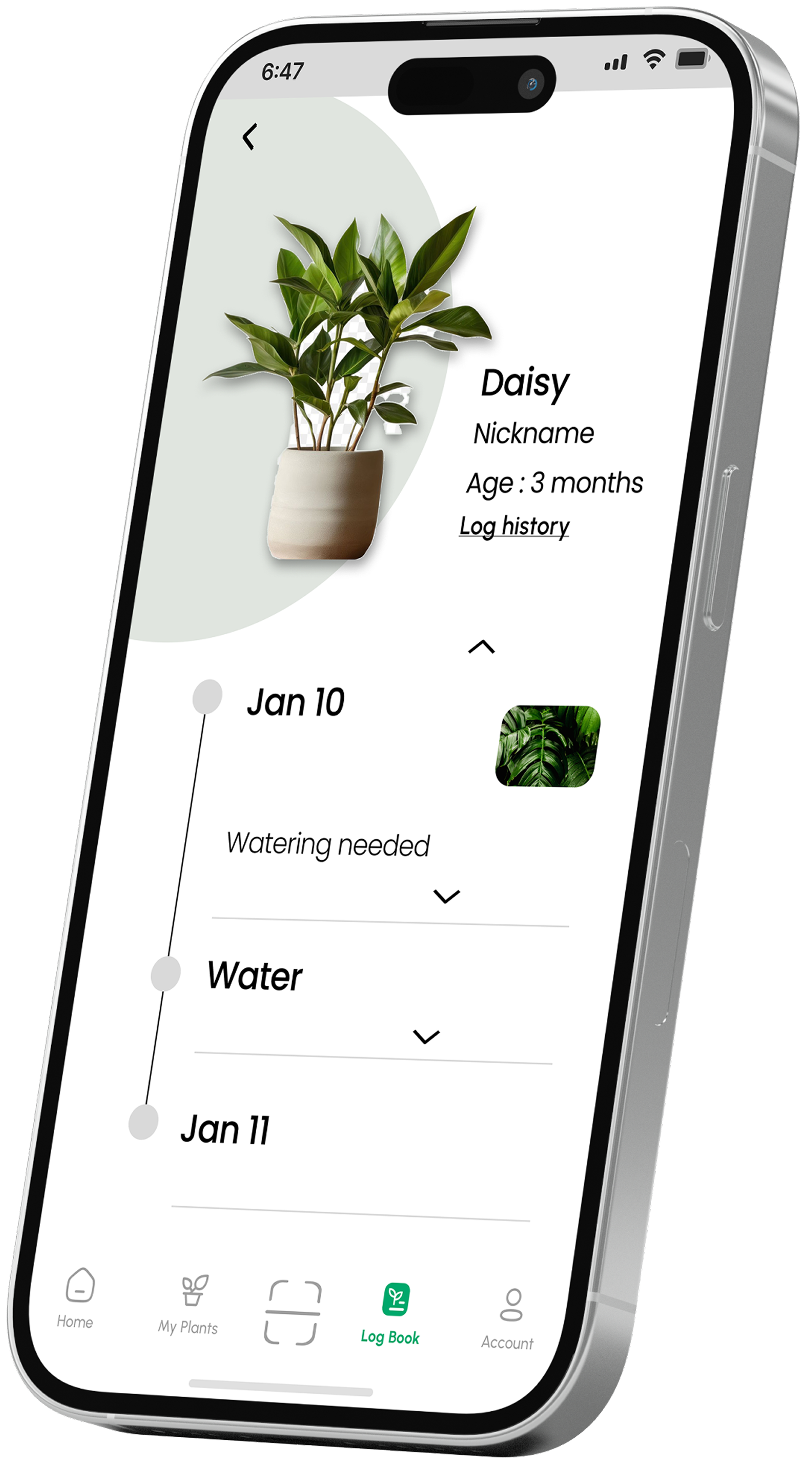 Plant Logbook